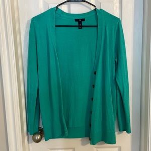 Gap turquoise cardigan